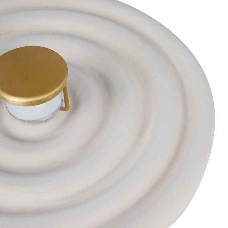 Image of Westport Alexandra LED Ceramic Flush Wall Light