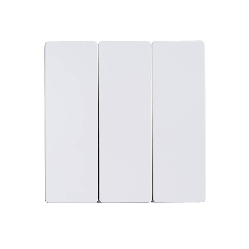 Image of Kinetic 3 Gang Push Switch IP65