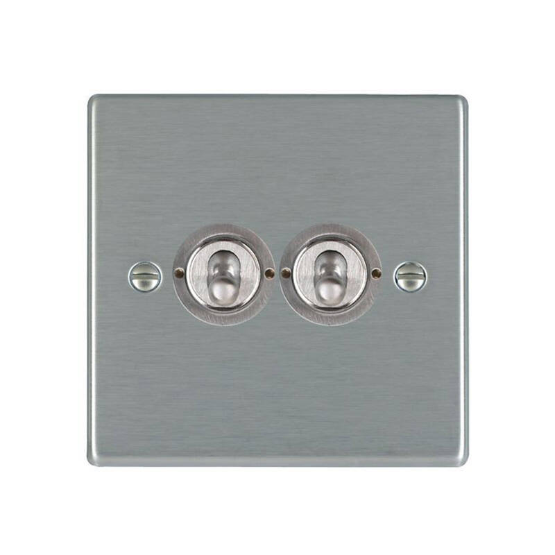 Image of Edit Hartland 2 Gang Two Way Toggle Switch