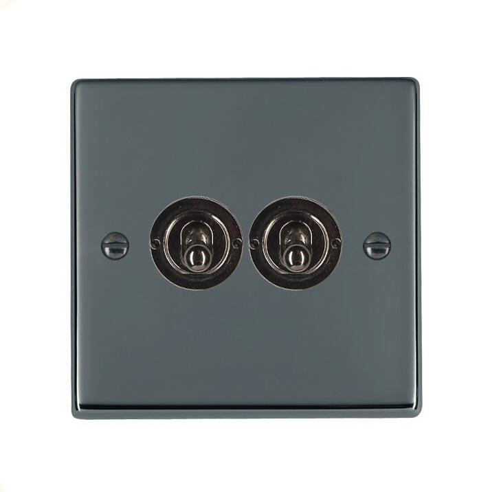 Image of Edit Hartland 2 Gang Two Way Toggle Switch