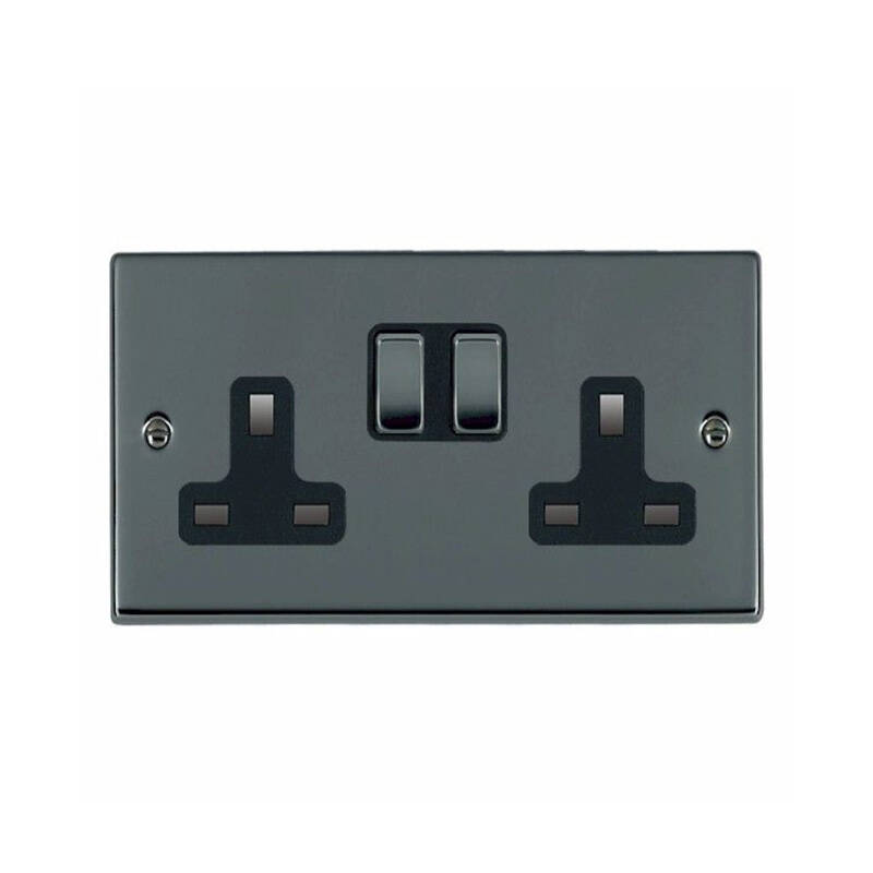 Image of Edit Hartland 2 Gang Double UK Socket