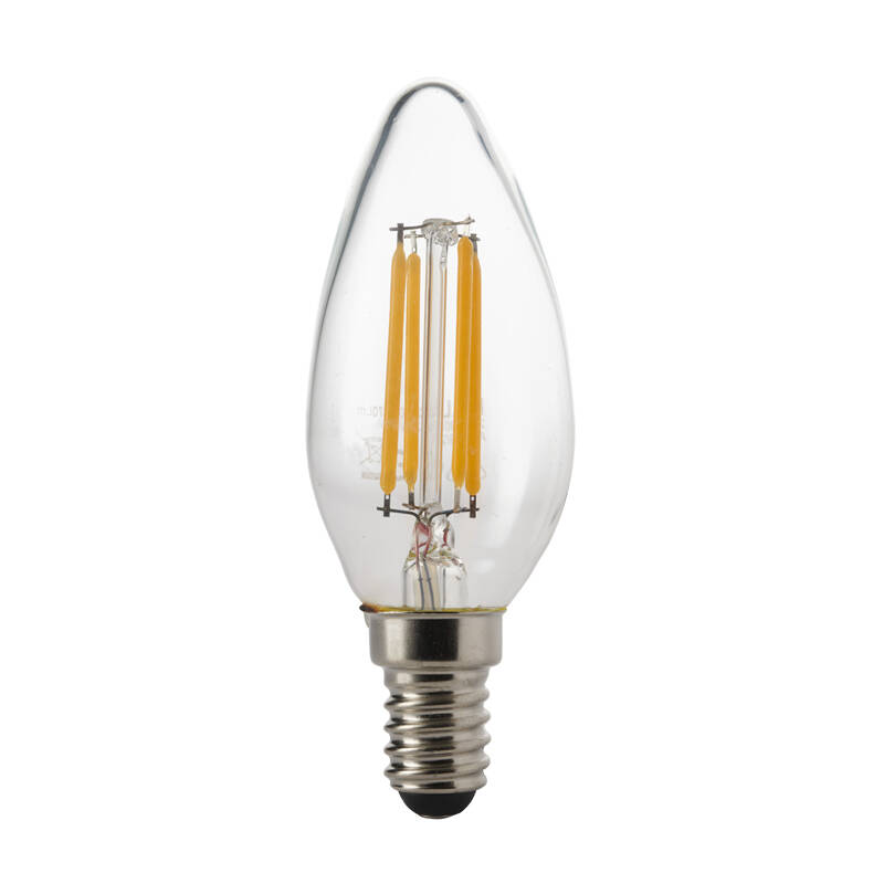 Image of Bell 3.3W Warm White LED Decorative Filament Candle Bulb