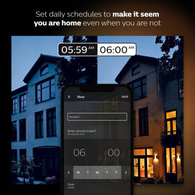 Image of Philips Hue 9W Multi Colour Smart Dimmable LED Bulb Screw Cap - Pack of 2