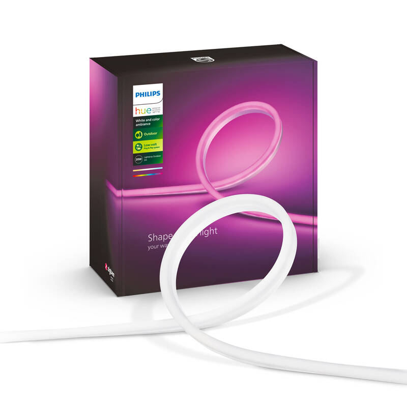 Image of Philips Hue 2M Outdoor Multi Colour Smart LED Strip