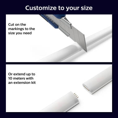 Image of Philips Hue Gradient 2M Multi Colour Smart LED Strip