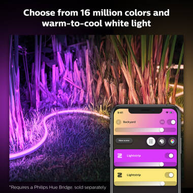 Image of Philips Hue 2M Outdoor Multi Colour Smart LED Strip