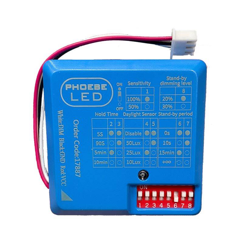 Image of Crompton Verona IP65 Bulkhead Plug & Play Microwave Sensor