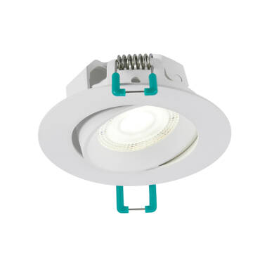 Image of Sylvania Sylspot Neos 10 x 4.8W Recessed Cool White Non-Dimmable LED Adjustable Downlight - White