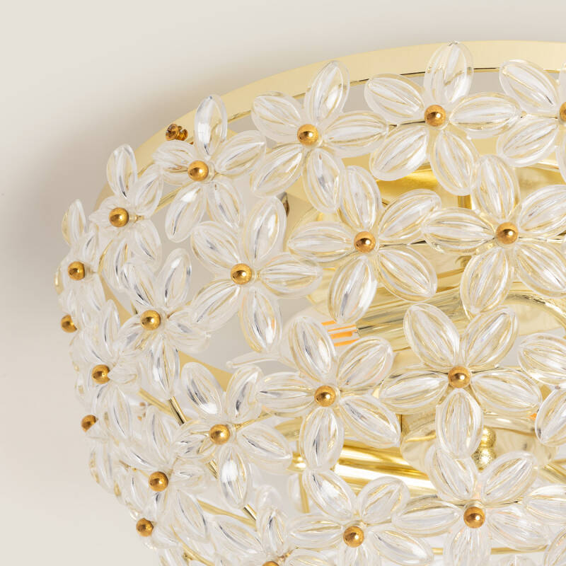 Image of Edit Posie Flush Ceiling Light