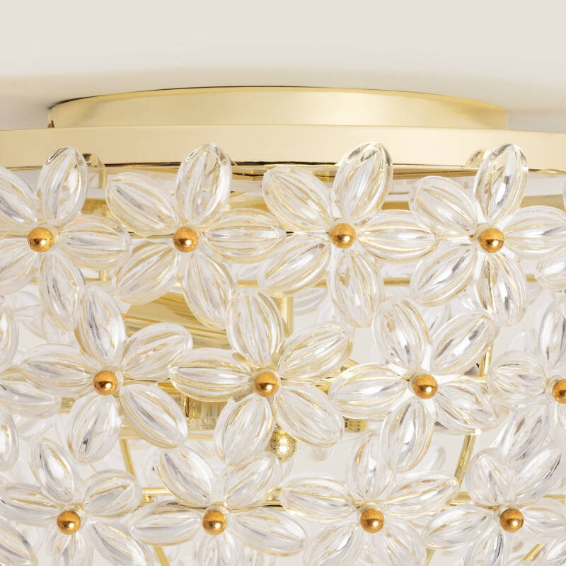 Image of Edit Posie Flush Ceiling Light