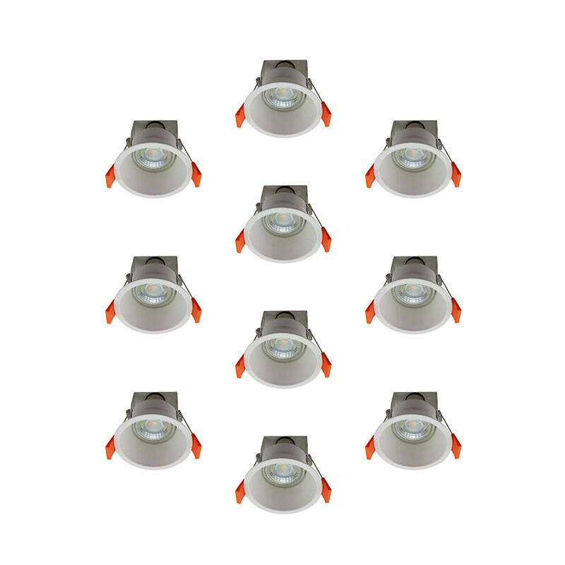 Image of Envirolight Deep Recessed Fixed Downlight - Pack of 10