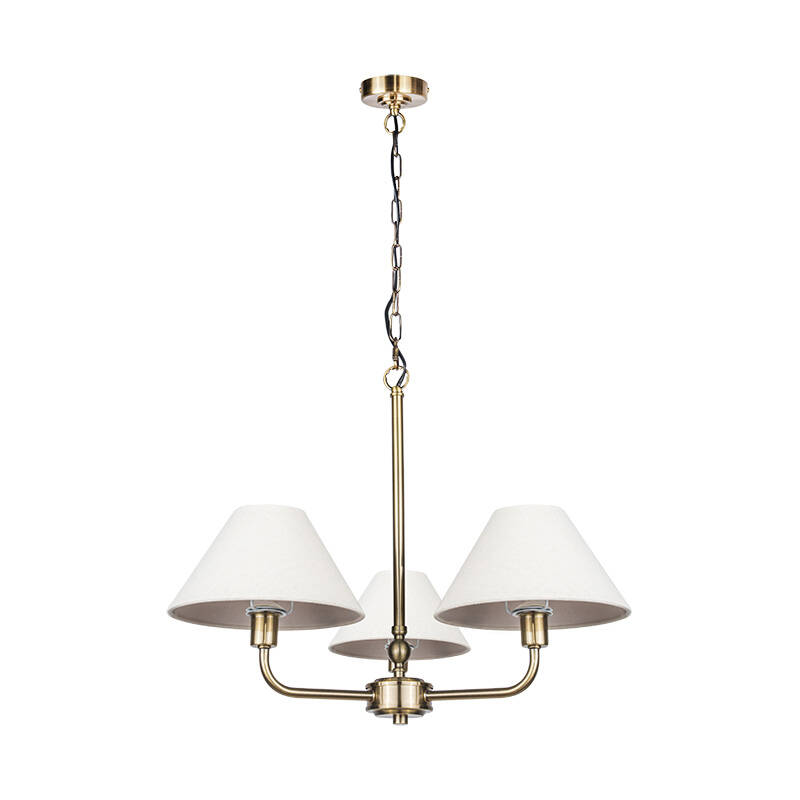 Image of Wisteria Margaret 3 Arm Ceiling Pendant Light