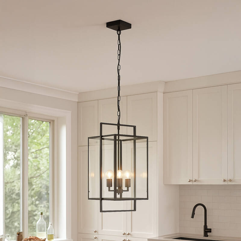 Image of Westport Fiadh Glass 4 Arm Ceiling Pendant Light
