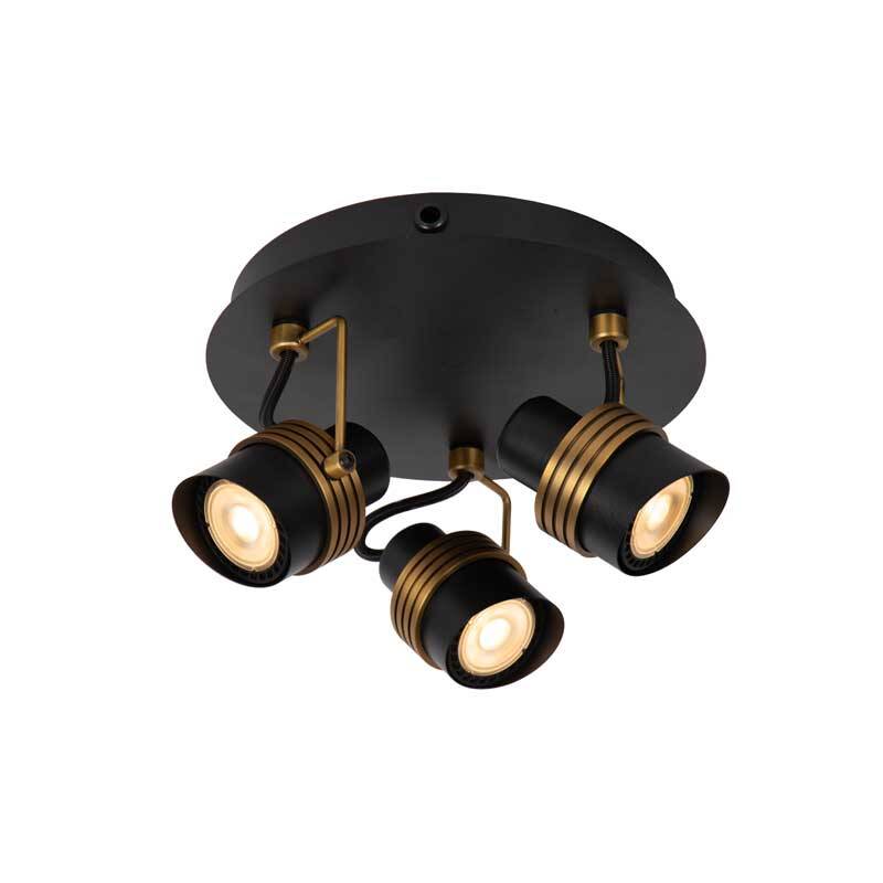 Image of Lucide Tundran 3 Light Spotlight Plate