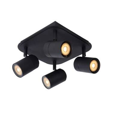 Image of Lucide Lennert 4 Light LED Spotlight Plate