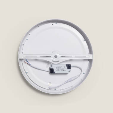 Image of 24W Round 5000K LED Flush Ceiling Light D300 mm
