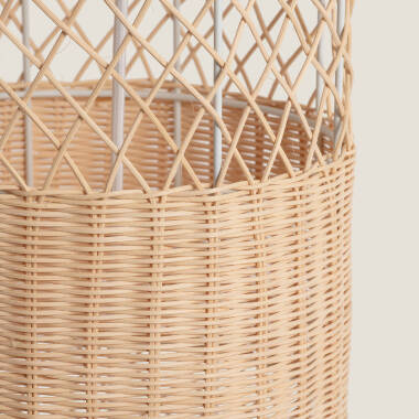 Image of Edit Rubra Bamboo Floor Lamp