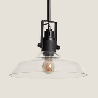 Image of Westport Bay Cross Knurl Glass Ceiling Pendant Light