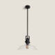 Image of Westport Bay Cross Knurl Glass Ceiling Pendant Light