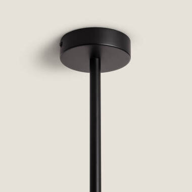 Image of Westport Bay Cross Knurl Glass Ceiling Pendant Light