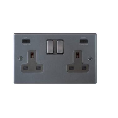 Edit Hartland UK Socket with USB C Charging Ports