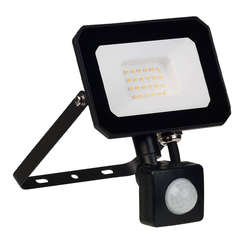 Image of Crompton Atlas Mini 3 20W 2000Lm Cool White LED IP65 Floodlight with PIR Movement Sensor