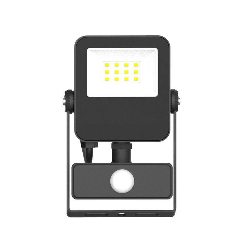 Image of Bell Skyline Slim 10W 1200Lm Cool White LED IP65 Floodlight with PIR Movement Sensor