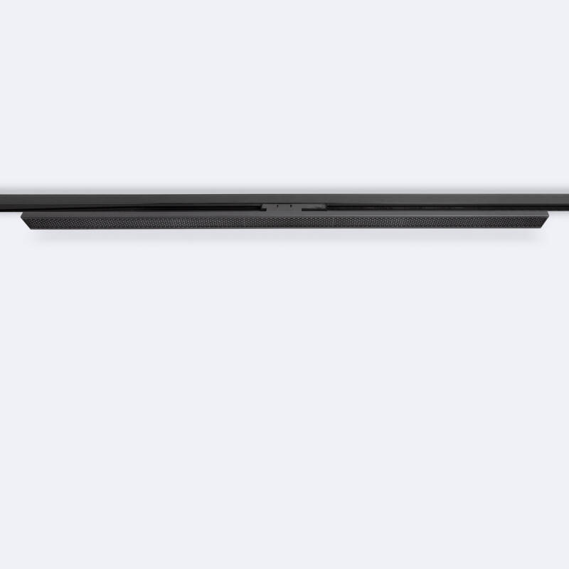 Image of 3-Circuit Track Linear LED 1180mm Black