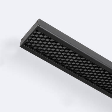 Image of 3-Circuit Track Linear LED 1180mm Black