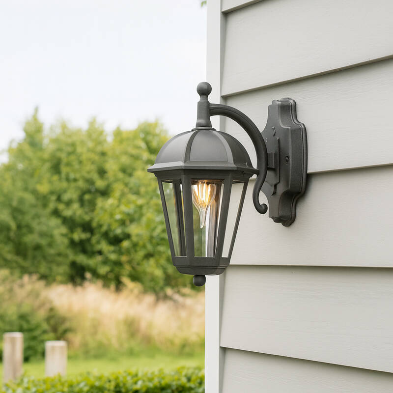 Image of Edit Coastal Bay Outdoor Lantern Wall Light