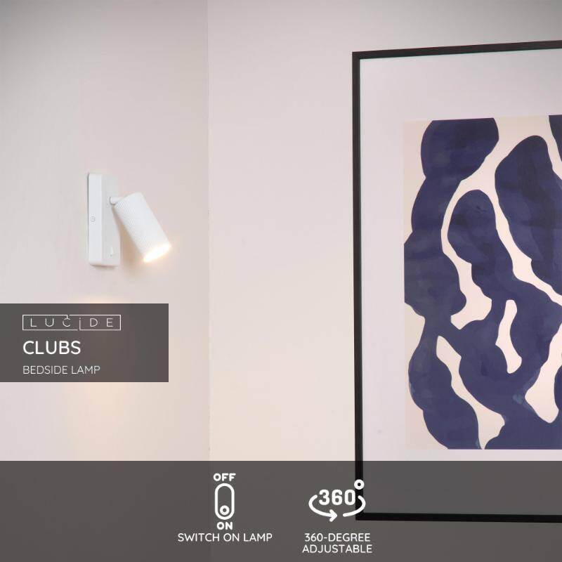 Image of Lucide Clubs Reading Light