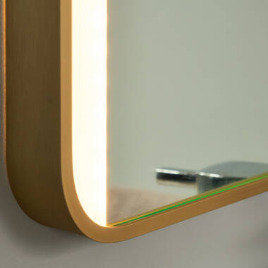 Image of Forum Lori LED Illuminated Bathroom Mirror Light