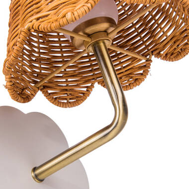 Image of Wisteria Mollie USB Rechargeable Battery Operated LED Touch Wall Light