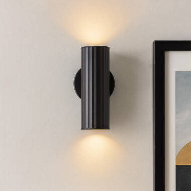Image of Westport Moto Knurl Ridged 180 Up & Down Wall Light