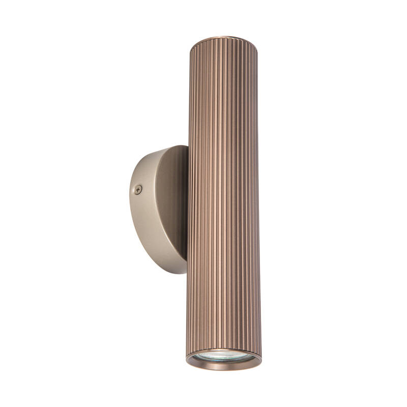 Image of Westport Silk Knurl Fluted 250 Up & Down Wall Light