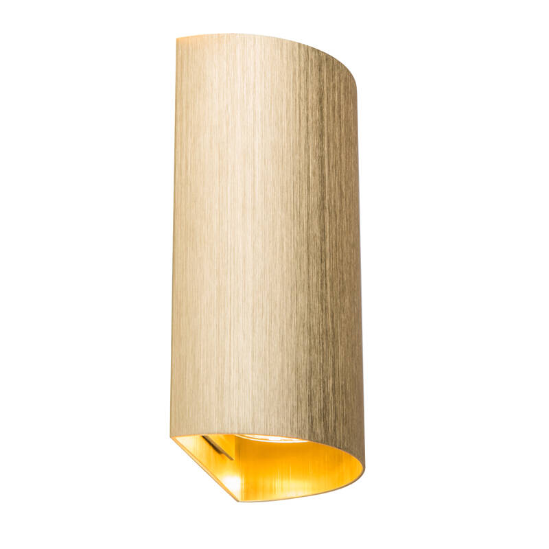 Image of Westport Smooth Curve 155 Up & Down Wall Light