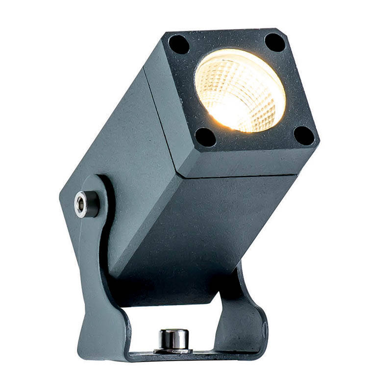 Image of Edit Ash LED Outdoor Wall Mounted Spotlight