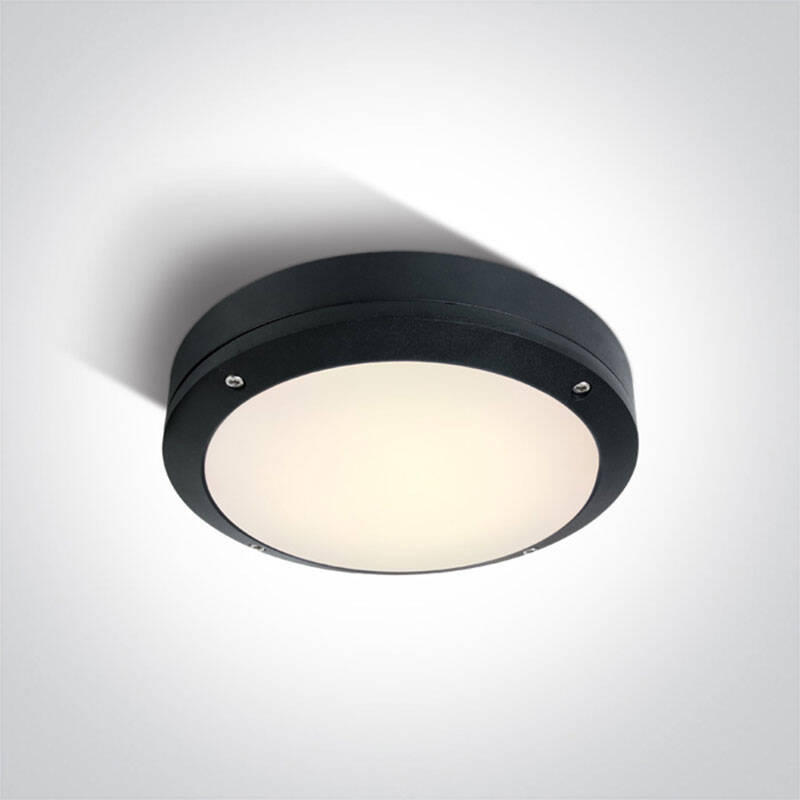 Image of Guard 10W Warm White LED Outdoor Round Bulkhead
