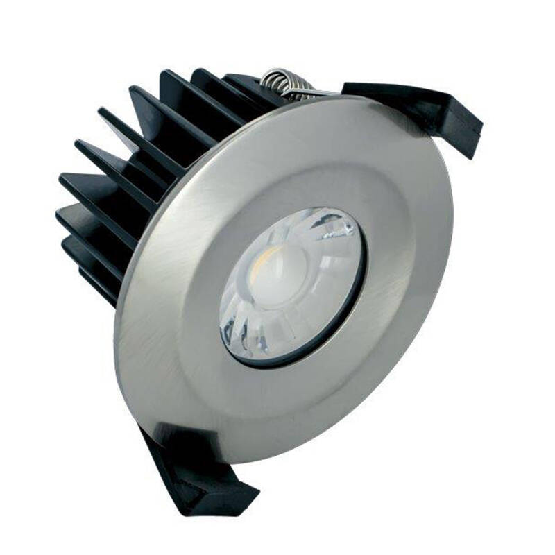 Image of Integral 10W Dimmable Cool White LED Fire Rated Low Profile Fixed Downlight
