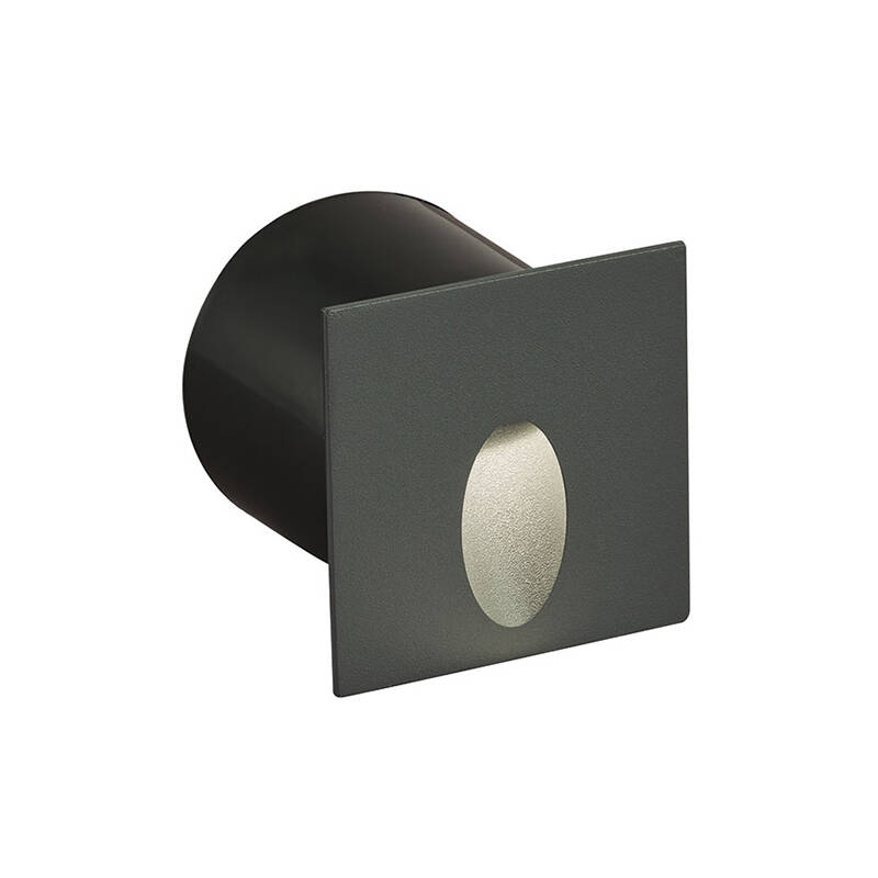 Image of Edit Serifos Square LED Recessed Outdoor Wall Light