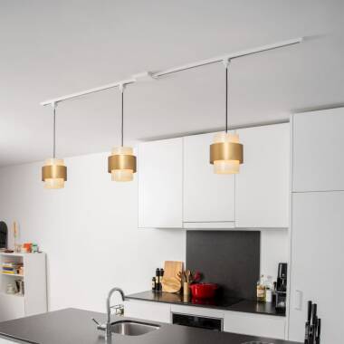 Image of Lucide 1 Circuit Track Pendant Adapter