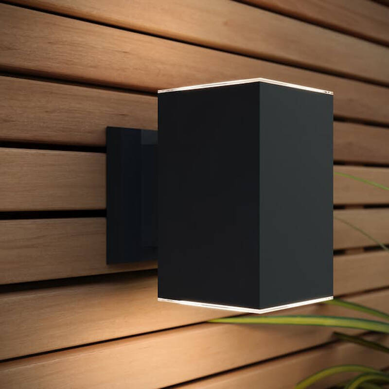 Image of Suri 365 Oxford Solar LED Outdoor Up & Down Wall Light