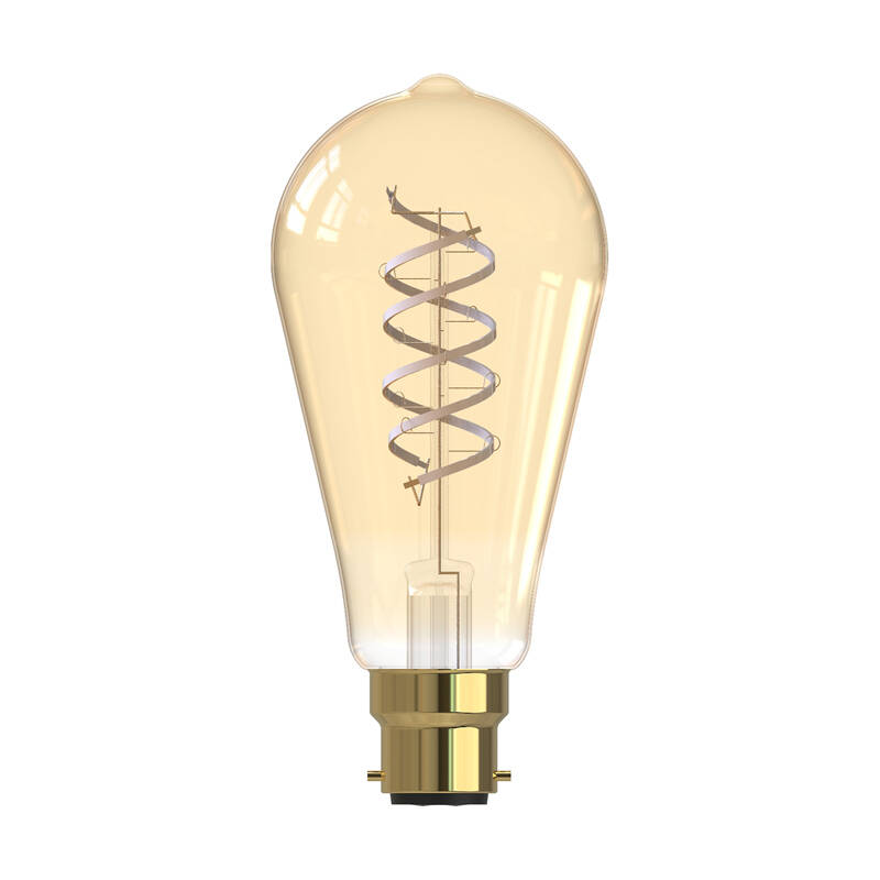 Image of Dar 5.5W Very Warm White Dimmable LED Decorative Filament GLS Bulb - Bayonet Cap