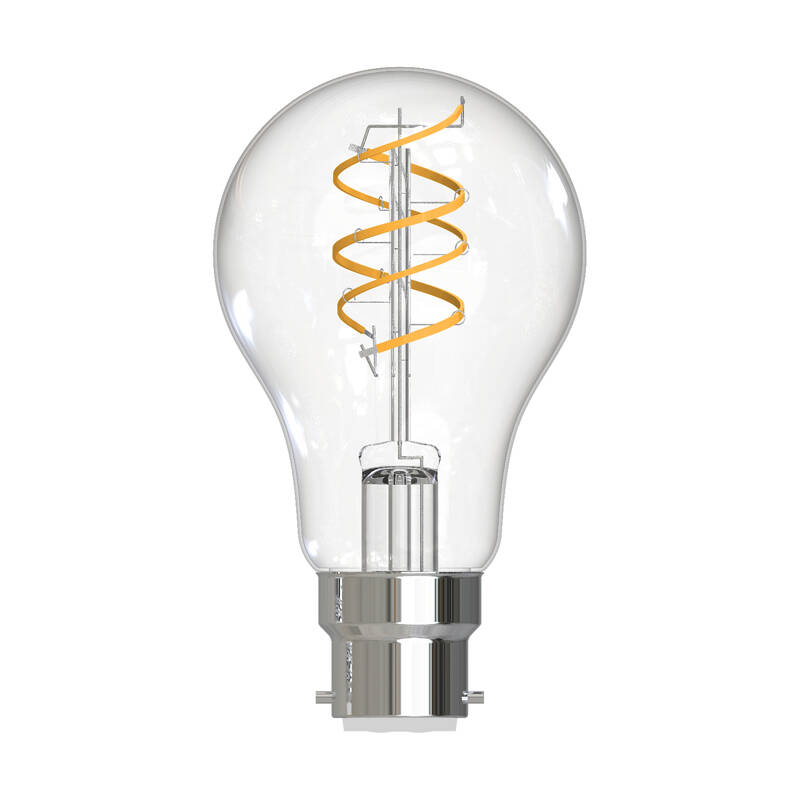 Image of Dar 7.2W Dimmable LED Decorative Filament GLS Bulb - Bayonet Cap