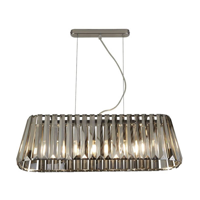 Image of Searchlight Sienna Glass Bar Ceiling Pendant Light