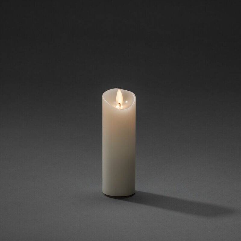 Image of Konstsmide 152 Slim Battery Operated LED Wax Flicker Candle