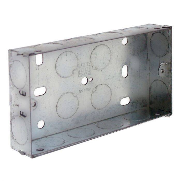 Image of 2 Gang Steel Knockout Box