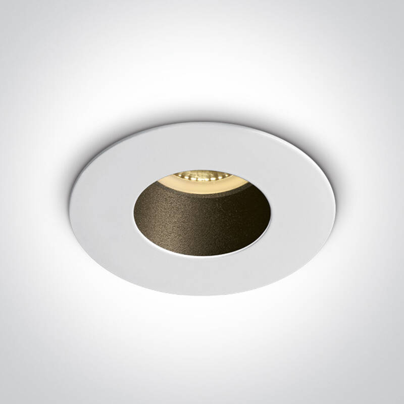 Image of Spot Round Anti Glare Recessed Fixed Downlight