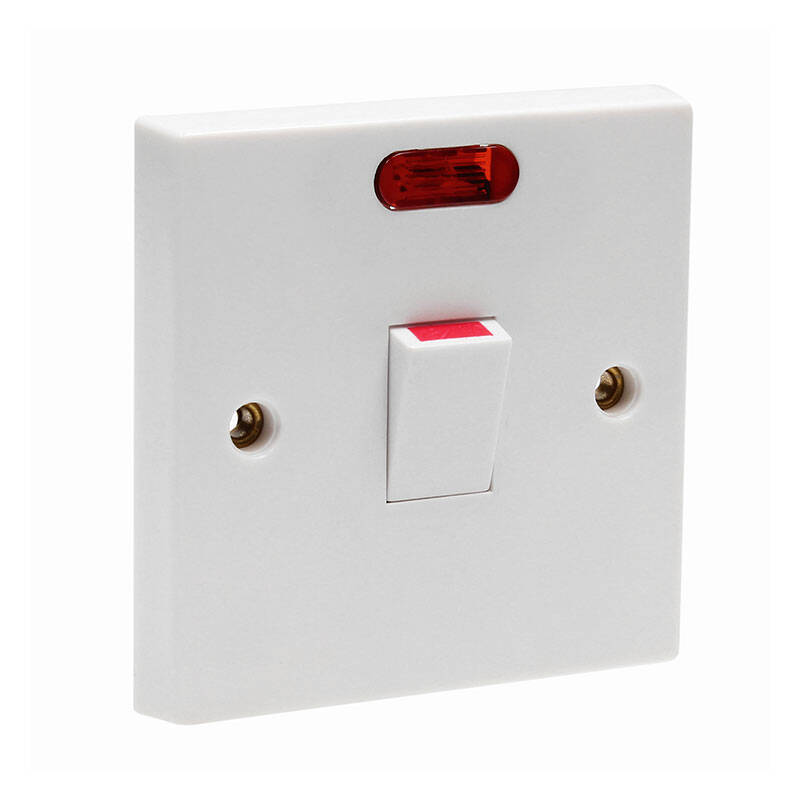 Image of Axiom 20A Double Pole Switch with Neon