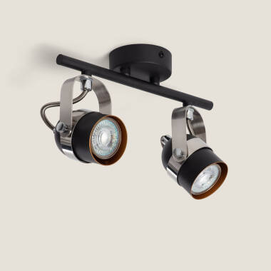 Image of Edit Sinner 2 Light Ceiling Spotlight Bar
